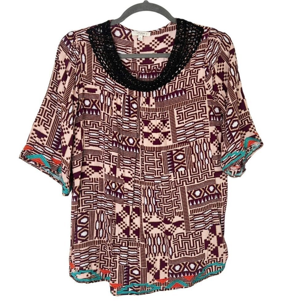 Umgee Bohemian Top Size 1X‎